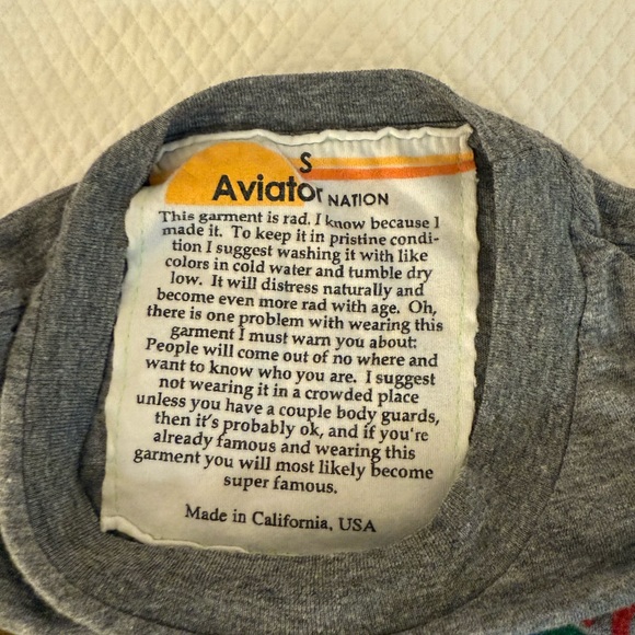 Aviator nation T-shirt - Picture 2 of 2